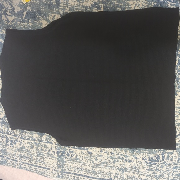 Stretchy black tank Due per Due collection size large - Picture 5 of 6